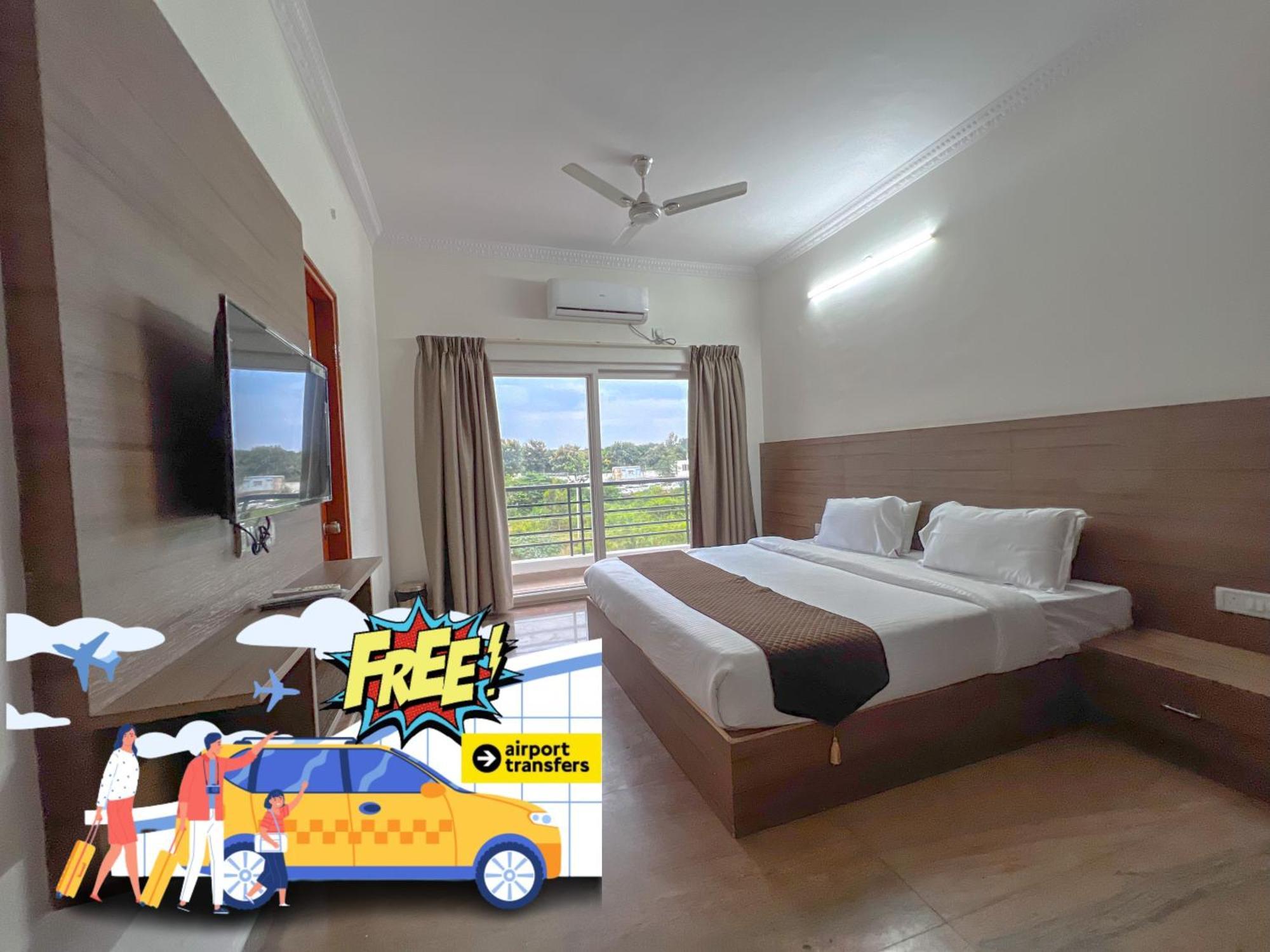 Yelahanka Hotel Elite By Agira Hotels-Free Airport Pickup Or Drop מראה חיצוני תמונה